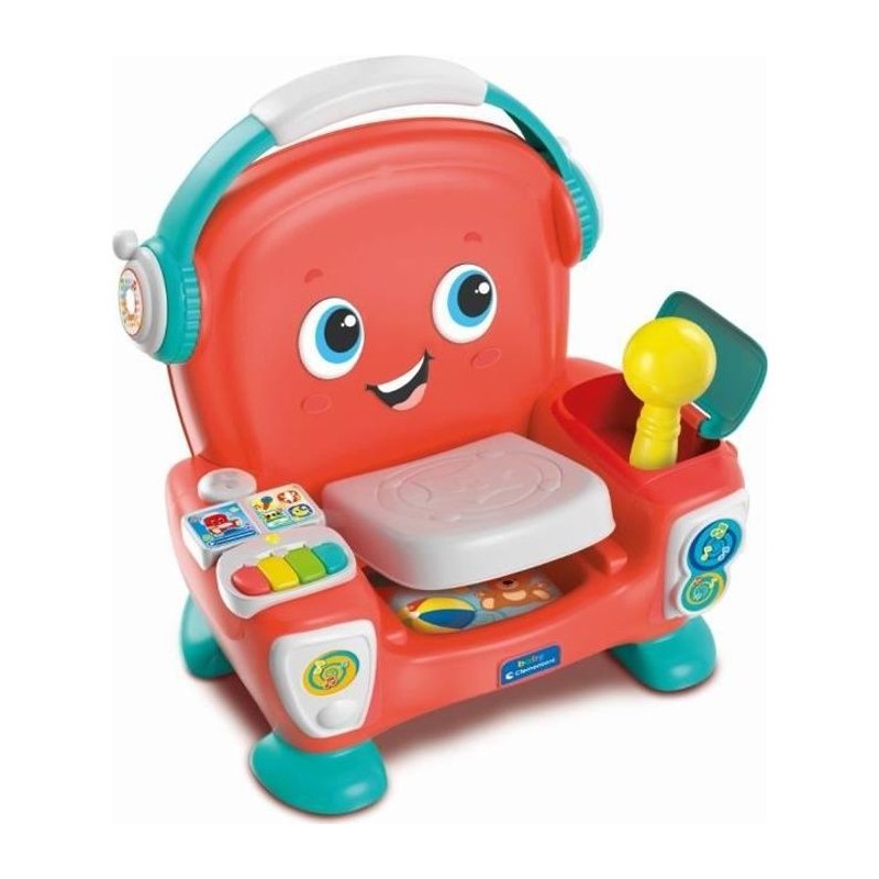Fauteuil interactif pour enfants - Clementoni Symphonic - 4 modes de jeu