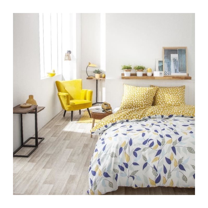 Parure de lit 2 personnes - TODAY - Sunshine 8.58 - 220 x 240 cm - 100% Coton...
