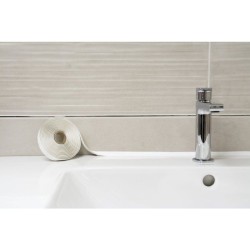 Joint pret a poser - GEB - Largeur 15 mm x 3,35 m - Blanc