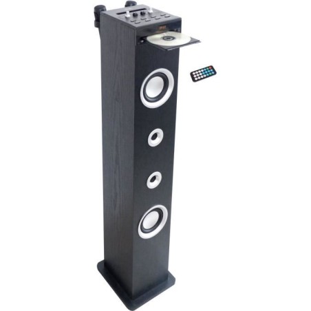 Inovalley HP49CD - Tour de son Bluetooth - Lecteur CD et fonction Karaoké - 1...