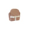 Coussin de chaise - TINEO- Sangles - 27 x 26 x 33 cm - Cassonade
