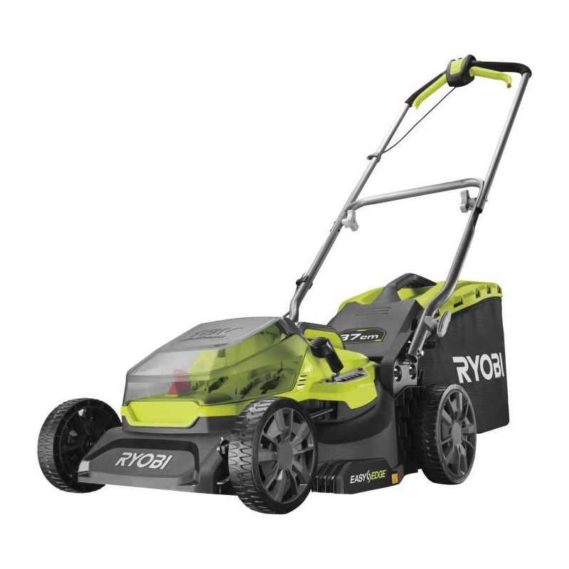 RYOBI - Tondeuse 18 Volts ONE+™ Brushless Ø 37 cm - 2 batteries 4,0Ah - RY18L...