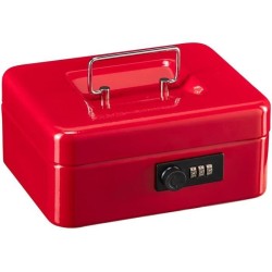 Caissette a monnaie - BURG WACHTER - Money Code 5020 Red - Ouverture a code, ...