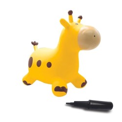 Girafe sauteuse gonflable - Lexibook - 45 cm H - Pompe manuelle incluse - Dés...