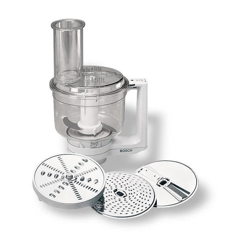 Multimixeur - BOSCH - Pour Kitchen machine MUM5 - Couteau universel, râpe et ...