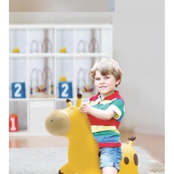 Girafe sauteuse gonflable - Lexibook - 45 cm H - Pompe manuelle incluse - Dés...