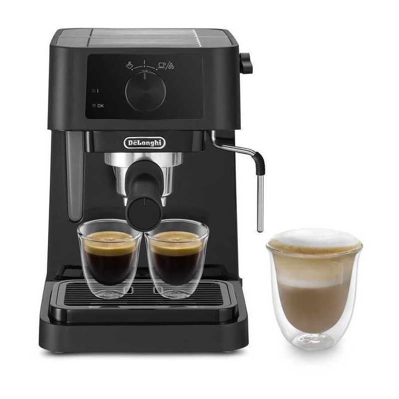 Machine a expresso - DELONGHI Stilosa EC235.BK - Noir - Buse vapeur - Compati...