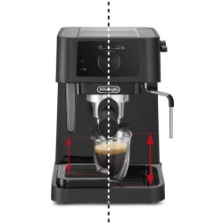 Machine a expresso - DELONGHI Stilosa EC235.BK - Noir - Buse vapeur - Compati...