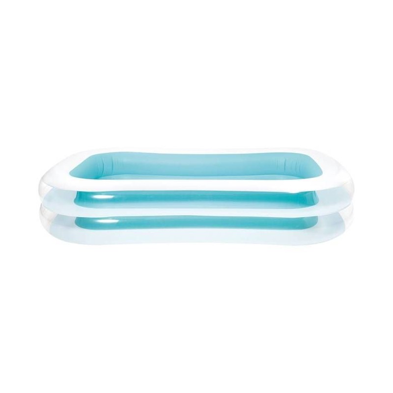 Piscinette rectangulaire Family - INTEX - 770 Litres - 6 ans et + - 262 x 175...
