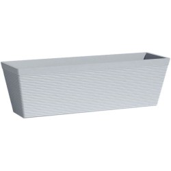Jardiniere - GARDEN ID - Green Care Impact Bleu-Gris - 50 x 16 x 16 cm - Gara...