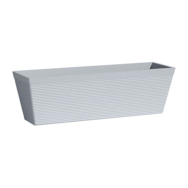 Jardiniere - GARDEN ID - Green Care Impact Bleu-Gris - 50 x 16 x 16 cm - Gara...