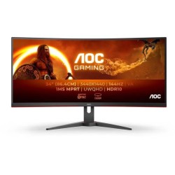 Ecran PC Gamer Incurvé -...