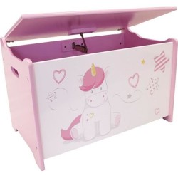 Coffre a jouets Licorne en...