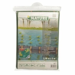 Toile de paillage paysages verte 3,30 x 5 m, traité anti UV, 100 g/m² - Bâche...