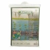 Toile de paillage paysages verte 3,30 x 5 m, traité anti UV, 100 g/m² - Bâche...