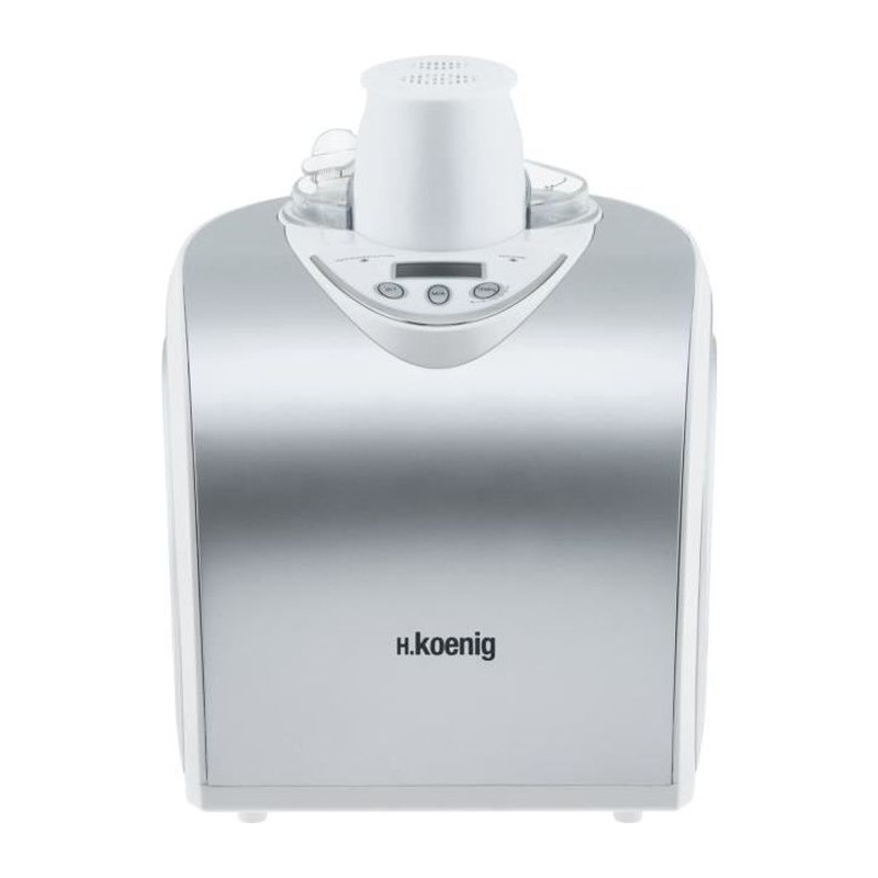 Turbine a glaces HKoeNIG - HF180 - Capacité 1 L - Préparation rapide: 30 a 40...