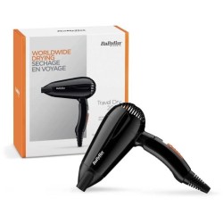 Seche-cheveux - BaByliss - 5344E Travel Dry 2000 - Compact Léger avec poignée...