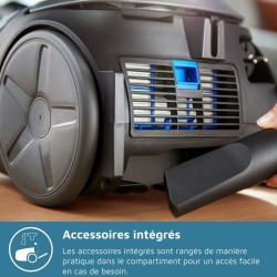 Aspirateur avec sac - PHILIPS - FC8289/09 - Série 2000 PowerGo - 900W