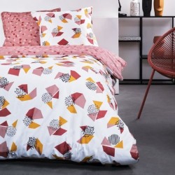 Parure de lit - TODAY - Sunshine - 116483 - 2 personnes - 220x240 cm - Coton ...