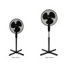 Ventilateur de pied - OCEANIC - 45 W - Ø 41 cm - 3 vitesses - Oscillant - Inc...