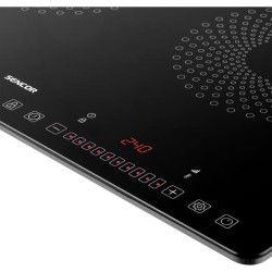 Plaque de cuisson a induction - SENCOR - SCP 4501BK - 3400 W - 2 foyers - Ult...