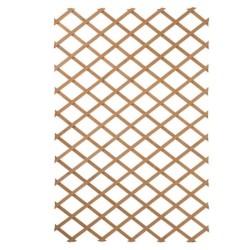 Treillis extensible en bois 100 x 200 cm Nature