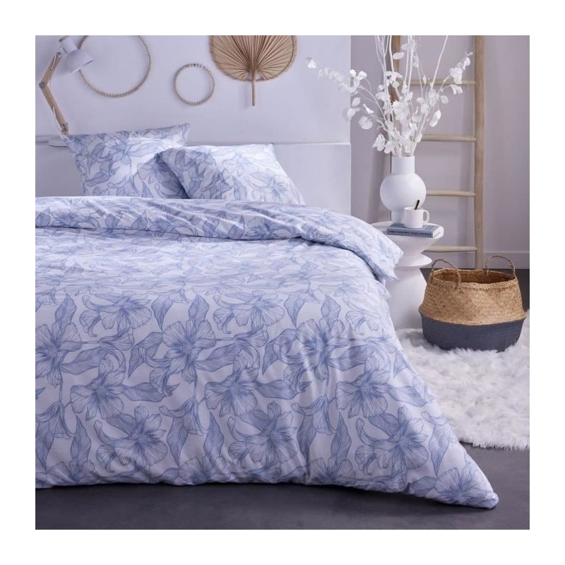 Parure de lit - TODAY - Sunshine - 123403 - 2 personnes - 220x240 cm - Coton ...