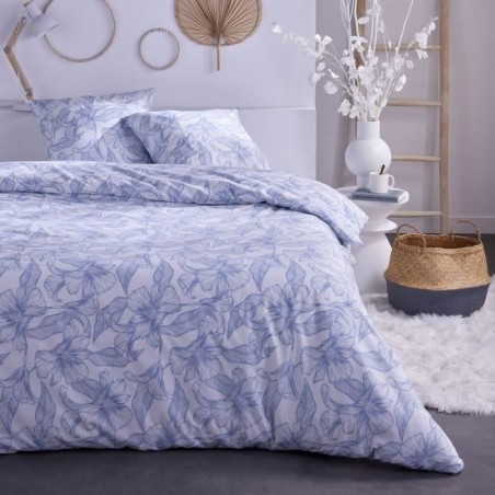 Parure de lit - TODAY - Sunshine - 123403 - 2 personnes - 220x240 cm - Coton ...