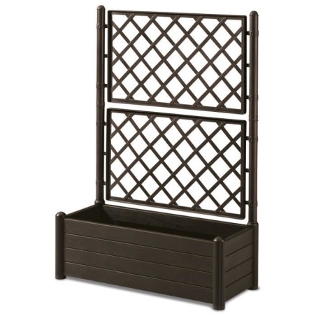 STEFANPLAST bac a fleur/Jardiniere avec treillis - ITALIA FLOWER BOX - Finiti...