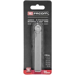 Jauge 19 Lames - FACOM - 1618.00PB - Longueur des lames : 90 mm