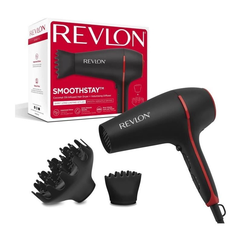 Seche-cheveux Revlon SMOOTHSTAY COCONUT RVDR5317E