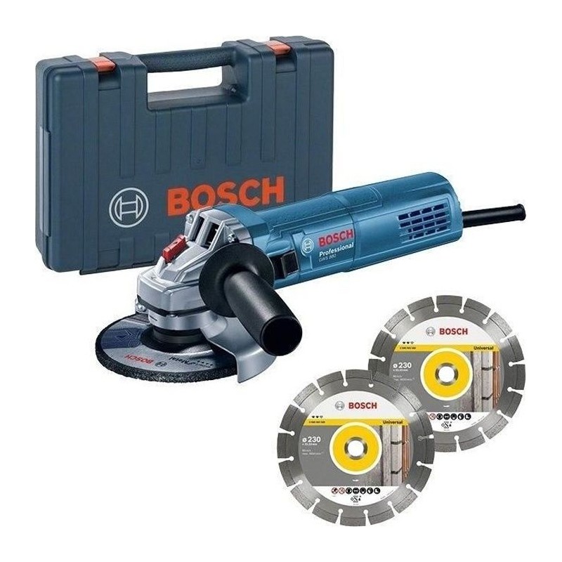 Meuleuse d'angle BOSCH PROFESSIONAL GWS 880 - 880 W - 125 mm - Pour Béton