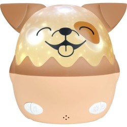 Veilleuse musicale sans fil - BIGBEN - Chien - Projection 360° - 13 films - 8...
