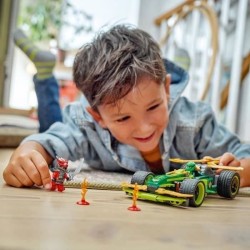 LEGO NINJAGO 71828 La voiture de course a rétrofriction de Lloyd - Jouet de c...