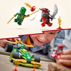 LEGO NINJAGO 71828 La voiture de course a rétrofriction de Lloyd - Jouet de c...