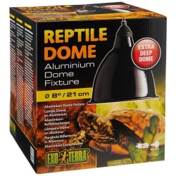 Exoterra Dome Fixture Eclairage en aluminium pour Reptile/Amphibien Taille La...