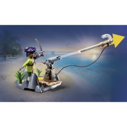 PLAYMOBIL 71532 Pirate et crabe géant, Les Pirates, 26 pieces, Des 4 ans