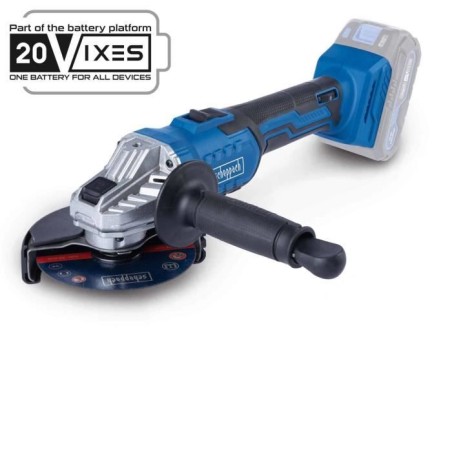 Meuleuse d'angle sans fil C-AG125-X - 125mm - SCHEPPACH 20V IXES - sans batte...