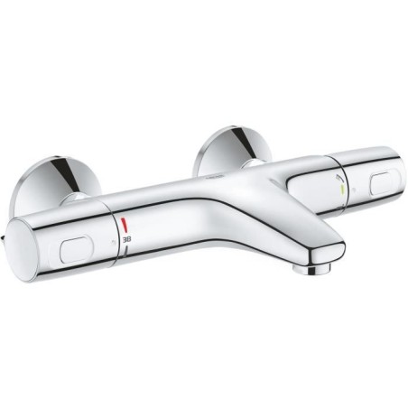 GROHE Mitigeur thermostatique Bain / Douche Precision Trend, protection anti-...