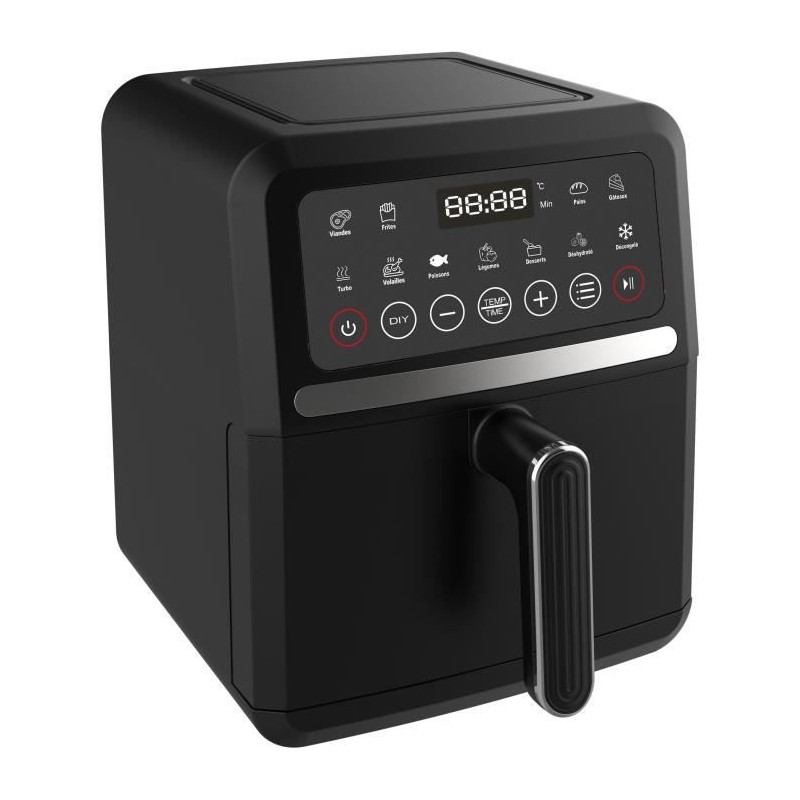 Friteuse sans huile LITTLE BALANCE - Crousty Light - Capacité 5L - Jusqu'a 0,...