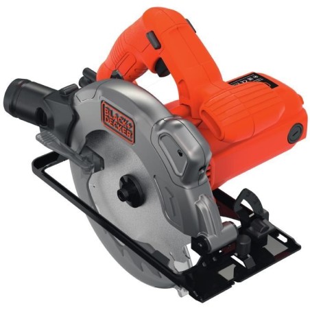 Scie circulaire filaire - BLACK+DECKER - CS1250LA-QS - 1250W - profondeur de ...