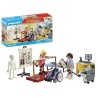 PLAYMOBIL 71617 Atelier de kinésithérapie, L'hôpital, Action Heroes, 69 piece...