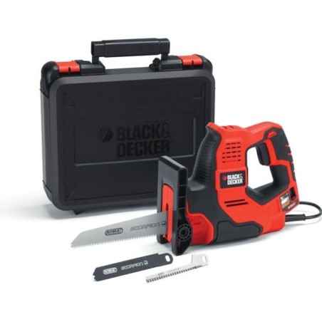 Scie a main filaire - BLACK+DECKER - RS890K-QS - 500W - course 23mm - avec co...