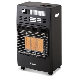 Chauffage d'appoint infrarouge au gaz butane KERN - Allumage par piezo - Surf...