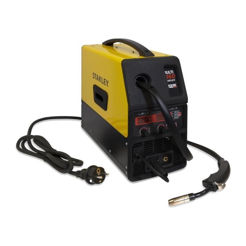 Poste a souder Inverter VIP 160A Multi Process 3 en 1 - STANLEY - MMA, MIG GA...