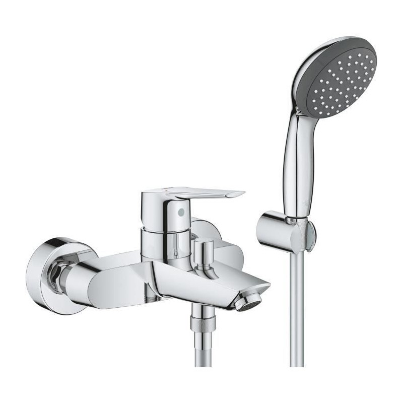 Mitigeur monocommande de douche/bain GROHE - Start - Chromé - Economie d'eau ...