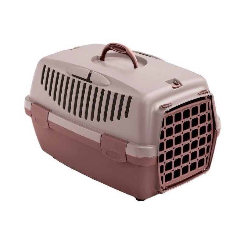 KERBL - Box de transport pour chien - GULLIVER 1 - 48 x 32 x 31 cm - Pink / M...