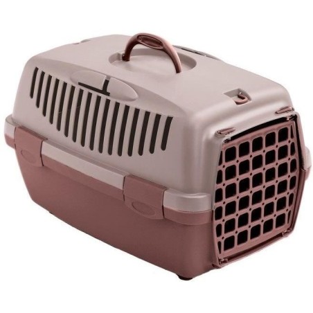 KERBL - Box de transport pour chien - GULLIVER 1 - 48 x 32 x 31 cm - Pink / M...