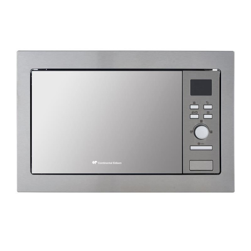 Micro-ondes grill encastrable CONTINENTAL EDISON CEMO25GE2 Silver L59,5 x H38...