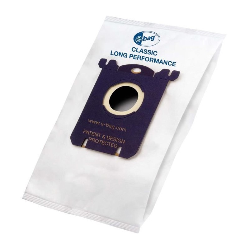 PHILIPS - Lot de 4 sacs aspirateur S-bag Classique Longue Performance - FC8021